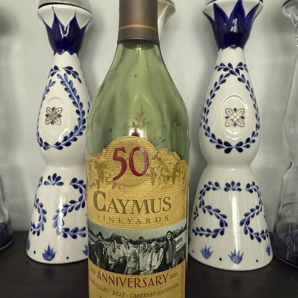 Caymus Vineyards 2020 ‘50th Anniversary’ 2020 EMPTY bottle 750ml Rare - Picture 3 of 5